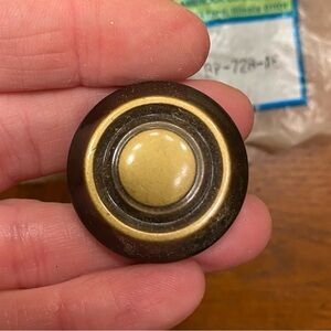 Set 2 Amerock BP591-AE 1 1/8" French Colony cabinet knob Antique English Finish